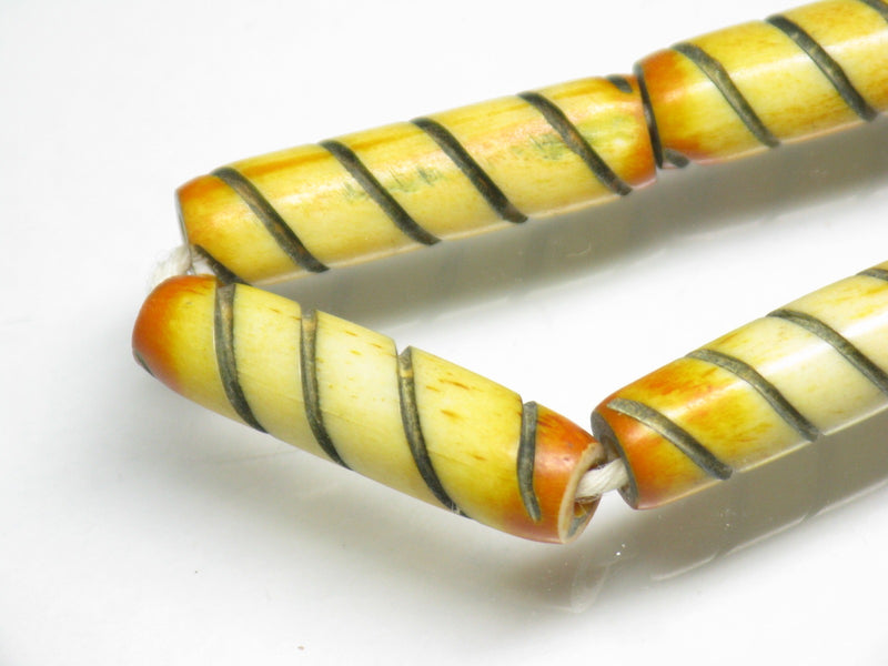 TOKO-BEADS AB184-31N Bone bead (strand) 5.5~7.5mm AB184-31N ボーンビーズ（連） 5.5~7.5mm Asian bead & African bead  Handmade,Lampeork,bead,asia,india,ethnic,parts,accessory,beads とんぼ玉,ビーズ,トンボ玉,アジア,インド,エスニック,手作り,パーツ,アクセサリー