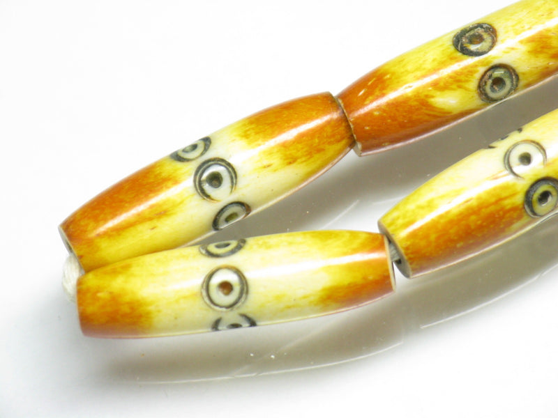 TOKO-BEADS AB184-32N Bone bead (strand) 5.5mm AB184-32N ボーンビーズ（連） 5.5mm Asian bead & African bead  Handmade,Lampeork,bead,asia,india,ethnic,parts,accessory,beads とんぼ玉,ビーズ,トンボ玉,アジア,インド,エスニック,手作り,パーツ,アクセサリー