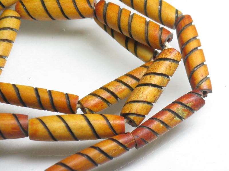 TOKO-BEADS AB184-42N Bone bead (strand) 5.5~8mm AB184-42N ボーンビーズ（連） 5.5~8mm Asian bead & African bead  Handmade,Lampeork,bead,asia,india,ethnic,parts,accessory,beads とんぼ玉,ビーズ,トンボ玉,アジア,インド,エスニック,手作り,パーツ,アクセサリー