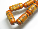 TOKO-BEADS AB184-43N Bone bead (strand) 6.5~8.5mm AB184-43N ボーンビーズ（連） 6.5~8.5mm Asian bead & African bead  Handmade,Lampeork,bead,asia,india,ethnic,parts,accessory,beads とんぼ玉,ビーズ,トンボ玉,アジア,インド,エスニック,手作り,パーツ,アクセサリー