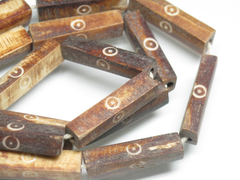 TOKO-BEADS AB184-78N Bone bead (strand) 6.5~8mm AB184-78N ボーンビーズ（連） 6.5~8mm Asian bead & African bead  Handmade,Lampeork,bead,asia,india,ethnic,parts,accessory,beads とんぼ玉,ビーズ,トンボ玉,アジア,インド,エスニック,手作り,パーツ,アクセサリー