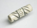 TOKO-BEADS AB184-07S Bone bead 5~6.5mm AB184-07S ボーンビーズ 5~6.5mm Asian bead & African bead  Handmade,Lampeork,bead,asia,india,ethnic,parts,accessory,beads とんぼ玉,ビーズ,トンボ玉,アジア,インド,エスニック,手作り,パーツ,アクセサリー