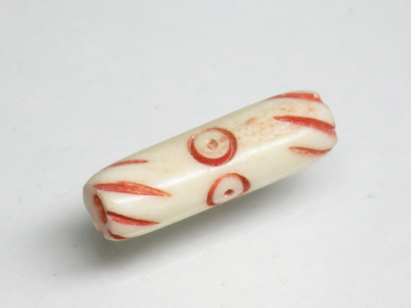TOKO-BEADS AB184-18S Bone bead 5.5~6.5mm AB184-18S ボーンビーズ 5.5~6.5mm Asian bead & African bead  Handmade,Lampeork,bead,asia,india,ethnic,parts,accessory,beads とんぼ玉,ビーズ,トンボ玉,アジア,インド,エスニック,手作り,パーツ,アクセサリー