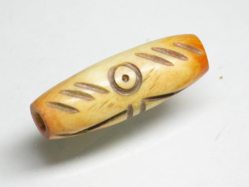 TOKO-BEADS AB184-48S Bone bead 7.5~8.5mm AB184-48S ボーンビーズ 7.5~8.5mm Asian bead & African bead  Handmade,Lampeork,bead,asia,india,ethnic,parts,accessory,beads とんぼ玉,ビーズ,トンボ玉,アジア,インド,エスニック,手作り,パーツ,アクセサリー