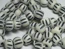 TOKO-BEADS AB185-13 Bone bead (strand) 7~9mm AB185-13 ボーンビーズ（連） 7~9mm Asian bead & African bead  Handmade,Lampeork,bead,asia,india,ethnic,parts,accessory,beads とんぼ玉,ビーズ,トンボ玉,アジア,インド,エスニック,手作り,パーツ,アクセサリー