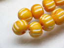 TOKO-BEADS AB185-14 Bone bead (strand) 8.5~11mm AB185-14 ボーンビーズ（連） 8.5~11mm Asian bead & African bead  Handmade,Lampeork,bead,asia,india,ethnic,parts,accessory,beads とんぼ玉,ビーズ,トンボ玉,アジア,インド,エスニック,手作り,パーツ,アクセサリー