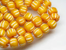 TOKO-BEADS AB185-14 Bone bead (strand) 8.5~11mm AB185-14 ボーンビーズ（連） 8.5~11mm Asian bead & African bead  Handmade,Lampeork,bead,asia,india,ethnic,parts,accessory,beads とんぼ玉,ビーズ,トンボ玉,アジア,インド,エスニック,手作り,パーツ,アクセサリー
