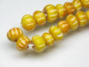 TOKO-BEADS AB185-15 Bone bead (strand) 8~9mm AB185-15 ボーンビーズ（連） 8~9mm Asian bead & African bead  Handmade,Lampeork,bead,asia,india,ethnic,parts,accessory,beads とんぼ玉,ビーズ,トンボ玉,アジア,インド,エスニック,手作り,パーツ,アクセサリー