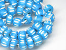 TOKO-BEADS AB185-16 Bone bead (strand) 6.5~9mm AB185-16 ボーンビーズ（連） 6.5~9mm Asian bead & African bead  Handmade,Lampeork,bead,asia,india,ethnic,parts,accessory,beads とんぼ玉,ビーズ,トンボ玉,アジア,インド,エスニック,手作り,パーツ,アクセサリー