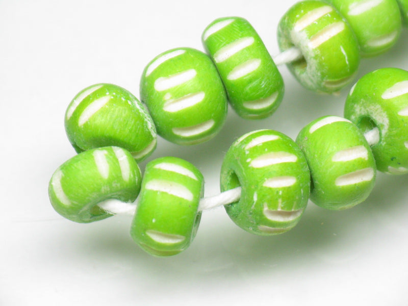 TOKO-BEADS AB185-17 Bone bead (strand) 7~9mm AB185-17 ボーンビーズ（連） 7~9mm Asian bead & African bead  Handmade,Lampeork,bead,asia,india,ethnic,parts,accessory,beads とんぼ玉,ビーズ,トンボ玉,アジア,インド,エスニック,手作り,パーツ,アクセサリー