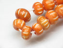 TOKO-BEADS AB185-18 Bone bead (strand) 7~9mm AB185-18 ボーンビーズ（連） 7~9mm Asian bead & African bead  Handmade,Lampeork,bead,asia,india,ethnic,parts,accessory,beads とんぼ玉,ビーズ,トンボ玉,アジア,インド,エスニック,手作り,パーツ,アクセサリー