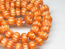 TOKO-BEADS AB185-18 Bone bead (strand) 7~9mm AB185-18 ボーンビーズ（連） 7~9mm Asian bead & African bead  Handmade,Lampeork,bead,asia,india,ethnic,parts,accessory,beads とんぼ玉,ビーズ,トンボ玉,アジア,インド,エスニック,手作り,パーツ,アクセサリー