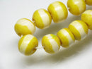 TOKO-BEADS AB185-33 Bone bead (strand) 8~9mm AB185-33 ボーンビーズ（連） 8~9mm Asian bead & African bead  Handmade,Lampeork,bead,asia,india,ethnic,parts,accessory,beads とんぼ玉,ビーズ,トンボ玉,アジア,インド,エスニック,手作り,パーツ,アクセサリー