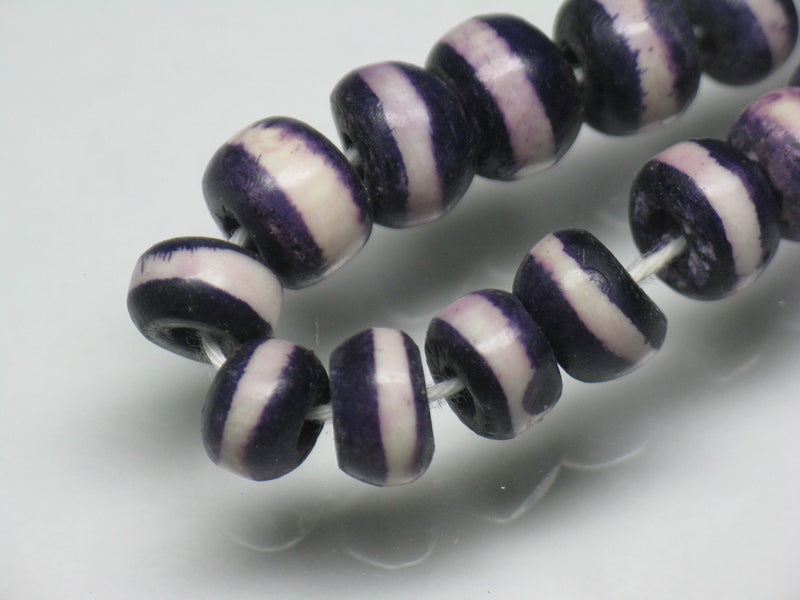 TOKO-BEADS AB185-43 Bone bead (strand) 8.5~10mm AB185-43 ボーンビーズ（連） 8.5~10mm Asian bead & African bead  Handmade,Lampeork,bead,asia,india,ethnic,parts,accessory,beads とんぼ玉,ビーズ,トンボ玉,アジア,インド,エスニック,手作り,パーツ,アクセサリー