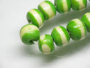 TOKO-BEADS AB185-47 Bone bead (strand) 8~9.5mm AB185-47 ボーンビーズ（連） 8~9.5mm Asian bead & African bead  Handmade,Lampeork,bead,asia,india,ethnic,parts,accessory,beads とんぼ玉,ビーズ,トンボ玉,アジア,インド,エスニック,手作り,パーツ,アクセサリー