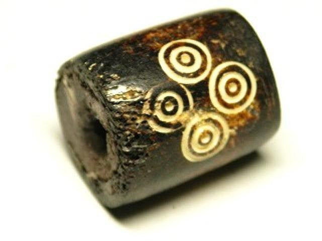 TOKO-BEADS AB187-32 Bone bead 17mm AB187-32 大粒ボーンビーズ 17mm Asian bead & African bead  Handmade,Lampeork,bead,asia,india,ethnic,parts,accessory,beads とんぼ玉,ビーズ,トンボ玉,アジア,インド,エスニック,手作り,パーツ,アクセサリー