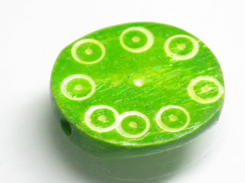 TOKO-BEADS AB187-69 Bone bead 20~22mm AB187-69 ボーンビーズ 20~22mm Asian bead & African bead  Handmade,Lampeork,bead,asia,india,ethnic,parts,accessory,beads とんぼ玉,ビーズ,トンボ玉,アジア,インド,エスニック,手作り,パーツ,アクセサリー