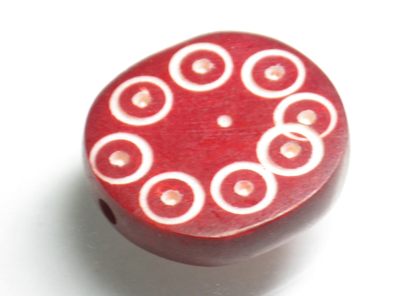TOKO-BEADS AB187-72 Bone bead 20~22mm AB187-72 ボーンビーズ 20~22mm Asian bead & African bead  Handmade,Lampeork,bead,asia,india,ethnic,parts,accessory,beads とんぼ玉,ビーズ,トンボ玉,アジア,インド,エスニック,手作り,パーツ,アクセサリー