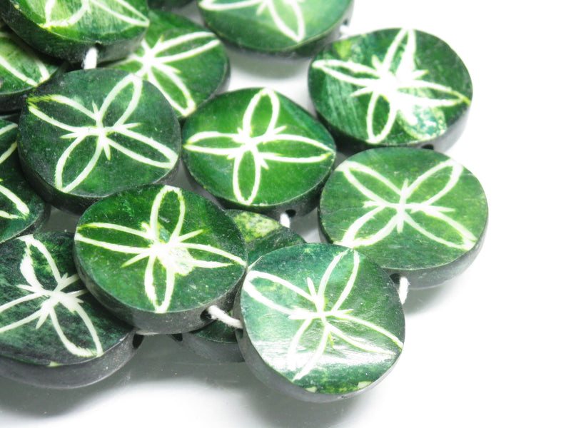 TOKO-BEADS AB187-78N Bone bead (strand) 20~22mm AB187-78N ボーンビーズ（連） 20~22mm Asian bead & African bead  Handmade,Lampeork,bead,asia,india,ethnic,parts,accessory,beads とんぼ玉,ビーズ,トンボ玉,アジア,インド,エスニック,手作り,パーツ,アクセサリー