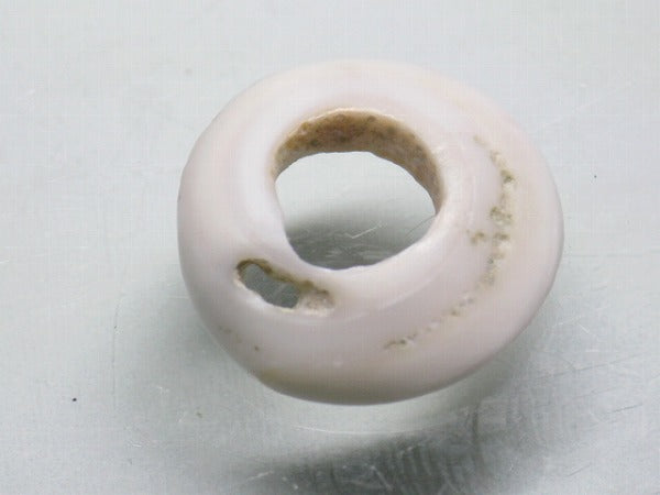 TOKO-BEADS AB189-15 Puka shell 18mm AB189-15 プカシェル 18mm Asian bead & African bead  Handmade,Lampeork,bead,asia,india,ethnic,parts,accessory,beads とんぼ玉,ビーズ,トンボ玉,アジア,インド,エスニック,手作り,パーツ,アクセサリー