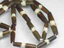 TOKO-BEADS AB191-18N Bone bead (strand) 4~5.5mm AB191-18N ボーンビーズ（連） 4~5.5mm Asian bead & African bead  Handmade,Lampeork,bead,asia,india,ethnic,parts,accessory,beads とんぼ玉,ビーズ,トンボ玉,アジア,インド,エスニック,手作り,パーツ,アクセサリー