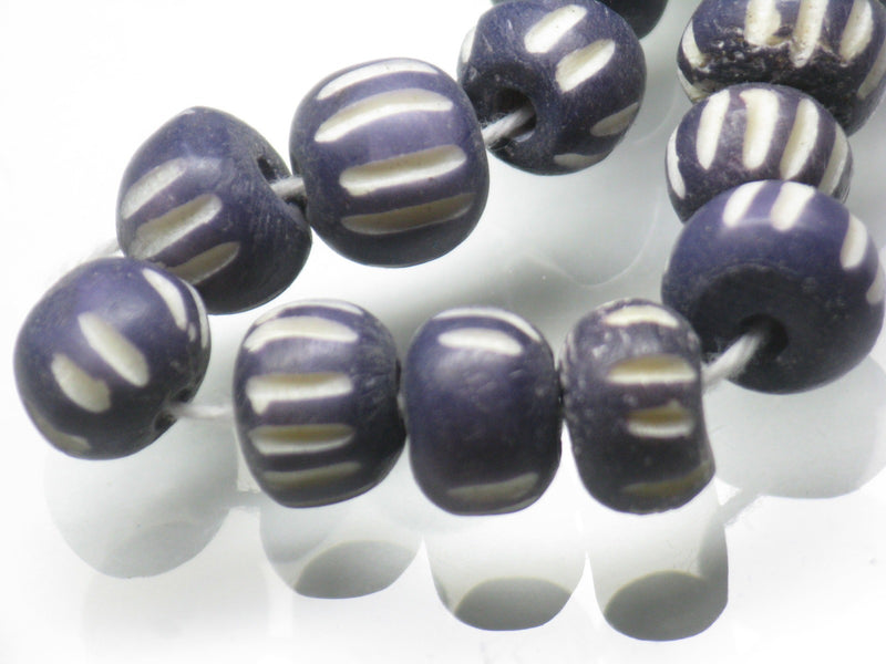TOKO-BEADS AB191N-26 Bone bead (strand) 7~9mm AB191N-26 ボーンビーズ（連） 7~9mm Asian bead & African bead  Handmade,Lampeork,bead,asia,india,ethnic,parts,accessory,beads とんぼ玉,ビーズ,トンボ玉,アジア,インド,エスニック,手作り,パーツ,アクセサリー