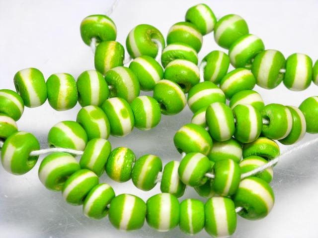 TOKO-BEADS AB191-46N Bone bead (strand) 7mm AB191-46N ボーンビーズ（連） 7mm Asian bead & African bead  Handmade,Lampeork,bead,asia,india,ethnic,parts,accessory,beads とんぼ玉,ビーズ,トンボ玉,アジア,インド,エスニック,手作り,パーツ,アクセサリー