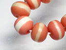 TOKO-BEADS AB191-48N Bone bead (strand) 9mm AB191-48N ボーンビーズ（連） 9mm Asian bead & African bead  Handmade,Lampeork,bead,asia,india,ethnic,parts,accessory,beads とんぼ玉,ビーズ,トンボ玉,アジア,インド,エスニック,手作り,パーツ,アクセサリー