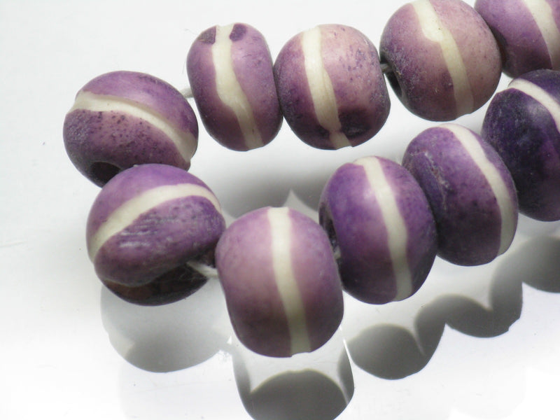 TOKO-BEADS AB191-51N Bone bead (strand) 9mm AB191-51N ボーンビーズ（連） 9mm Asian bead & African bead  Handmade,Lampeork,bead,asia,india,ethnic,parts,accessory,beads とんぼ玉,ビーズ,トンボ玉,アジア,インド,エスニック,手作り,パーツ,アクセサリー