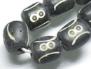 TOKO-BEADS AB193-06N Bone bead (strand) 12~13mm AB193-06N 大粒ボーンビーズ（連） 12~13mm Asian bead & African bead  Handmade,Lampeork,bead,asia,india,ethnic,parts,accessory,beads とんぼ玉,ビーズ,トンボ玉,アジア,インド,エスニック,手作り,パーツ,アクセサリー
