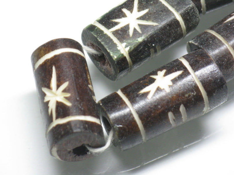 TOKO-BEADS AB193-08N Bone bead (strand) 10~12mm AB193-08N 大粒ボーンビーズ（連） 10~12mm Asian bead & African bead  Handmade,Lampeork,bead,asia,india,ethnic,parts,accessory,beads とんぼ玉,ビーズ,トンボ玉,アジア,インド,エスニック,手作り,パーツ,アクセサリー