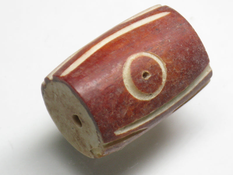 TOKO-BEADS AB193-13S Bone bead 14mm AB193-13S 大粒ボーンビーズ 14mm Asian bead & African bead  Handmade,Lampeork,bead,asia,india,ethnic,parts,accessory,beads とんぼ玉,ビーズ,トンボ玉,アジア,インド,エスニック,手作り,パーツ,アクセサリー