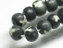 TOKO-BEADS AB195-02N Bone bead (strand) 7~8mm AB195-02N ボーンビーズ（連） 7~8mm Asian bead & African bead  Handmade,Lampeork,bead,asia,india,ethnic,parts,accessory,beads とんぼ玉,ビーズ,トンボ玉,アジア,インド,エスニック,手作り,パーツ,アクセサリー