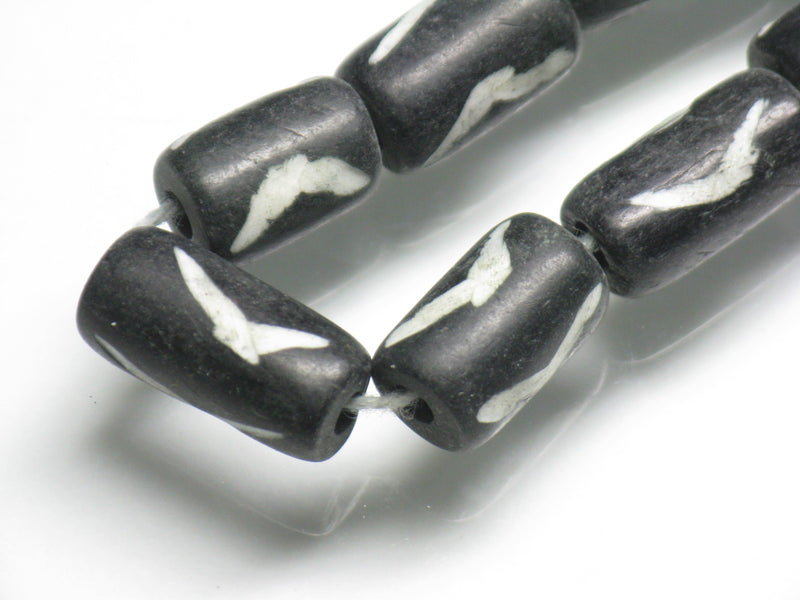TOKO-BEADS AB195-05N Bone bead (strand) 7mm AB195-05N ボーンビーズ（連） 7mm Asian bead & African bead  Handmade,Lampeork,bead,asia,india,ethnic,parts,accessory,beads とんぼ玉,ビーズ,トンボ玉,アジア,インド,エスニック,手作り,パーツ,アクセサリー
