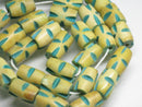 TOKO-BEADS AB195-25N Bone bead (strand) 8~10mm AB195-25N ボーンビーズ（連） 8~10mm Asian bead & African bead  Handmade,Lampeork,bead,asia,india,ethnic,parts,accessory,beads とんぼ玉,ビーズ,トンボ玉,アジア,インド,エスニック,手作り,パーツ,アクセサリー