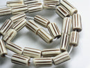 TOKO-BEADS AB195-27N Bone bead (strand) 5.5~7mm AB195-27N ボーンビーズ（連） 5.5~7mm Asian bead & African bead  Handmade,Lampeork,bead,asia,india,ethnic,parts,accessory,beads とんぼ玉,ビーズ,トンボ玉,アジア,インド,エスニック,手作り,パーツ,アクセサリー