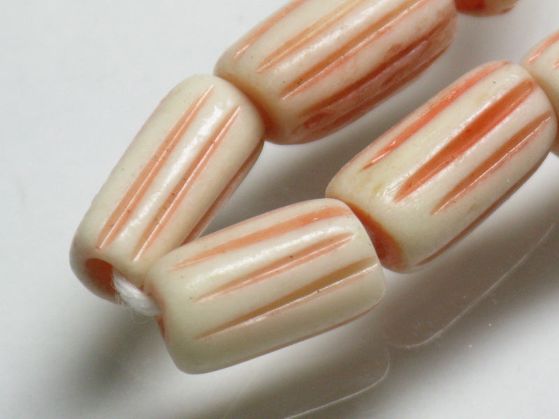TOKO-BEADS AB195-29N Bone bead (strand) 5~8mm AB195-29N ボーンビーズ（連） 5~8mm Asian bead & African bead  Handmade,Lampeork,bead,asia,india,ethnic,parts,accessory,beads とんぼ玉,ビーズ,トンボ玉,アジア,インド,エスニック,手作り,パーツ,アクセサリー
