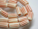TOKO-BEADS AB195-29N Bone bead (strand) 5~8mm AB195-29N ボーンビーズ（連） 5~8mm Asian bead & African bead  Handmade,Lampeork,bead,asia,india,ethnic,parts,accessory,beads とんぼ玉,ビーズ,トンボ玉,アジア,インド,エスニック,手作り,パーツ,アクセサリー