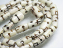 TOKO-BEADS AB195-35N Bone bead (strand) 5~7mm AB195-35N ボーンビーズ（連） 5~7mm Asian bead & African bead  Handmade,Lampeork,bead,asia,india,ethnic,parts,accessory,beads とんぼ玉,ビーズ,トンボ玉,アジア,インド,エスニック,手作り,パーツ,アクセサリー