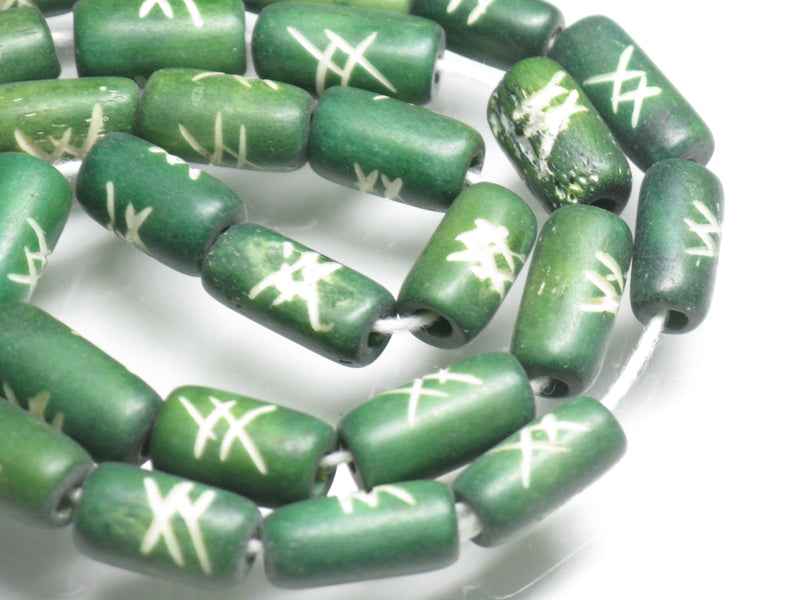 TOKO-BEADS AB195-38N Bone bead (strand) 6~7mm AB195-38N ボーンビーズ（連） 6~7mm Asian bead & African bead  Handmade,Lampeork,bead,asia,india,ethnic,parts,accessory,beads とんぼ玉,ビーズ,トンボ玉,アジア,インド,エスニック,手作り,パーツ,アクセサリー