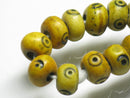 TOKO-BEADS AB195-42N Bone bead (strand) 8~10mm AB195-42N ボーンビーズ（連） 8~10mm Asian bead & African bead  Handmade,Lampeork,bead,asia,india,ethnic,parts,accessory,beads とんぼ玉,ビーズ,トンボ玉,アジア,インド,エスニック,手作り,パーツ,アクセサリー