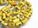 TOKO-BEADS AB196-13N Bone bead (strand) 5~7mm AB196-13N ボーンビーズ（連） 5~7mm Asian bead & African bead  Handmade,Lampeork,bead,asia,india,ethnic,parts,accessory,beads とんぼ玉,ビーズ,トンボ玉,アジア,インド,エスニック,手作り,パーツ,アクセサリー