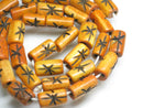 TOKO-BEADS AB196-14N Bone bead (strand) 5~7mm AB196-14N ボーンビーズ（連） 5~7mm Asian bead & African bead  Handmade,Lampeork,bead,asia,india,ethnic,parts,accessory,beads とんぼ玉,ビーズ,トンボ玉,アジア,インド,エスニック,手作り,パーツ,アクセサリー