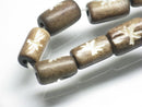 TOKO-BEADS AB196-17N Bone bead (strand) 5~7mm AB196-17N ボーンビーズ（連） 5~7mm Asian bead & African bead  Handmade,Lampeork,bead,asia,india,ethnic,parts,accessory,beads とんぼ玉,ビーズ,トンボ玉,アジア,インド,エスニック,手作り,パーツ,アクセサリー