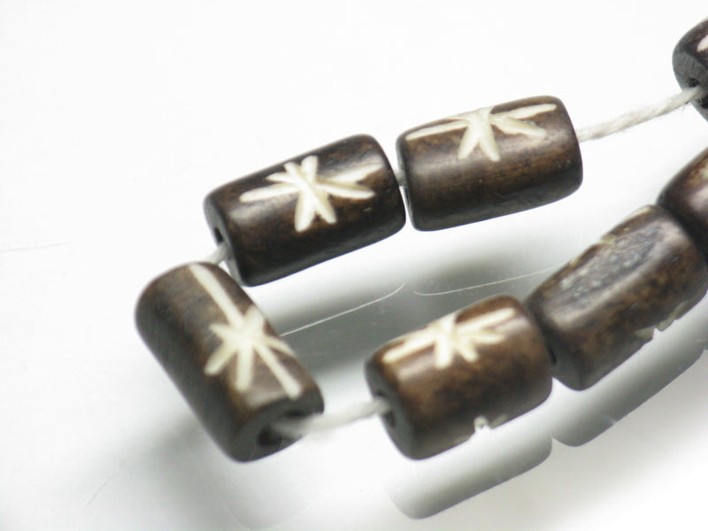 TOKO-BEADS AB196-18N Bone bead (strand) 5~7mm AB196-18N ボーンビーズ（連） 5~7mm Asian bead & African bead  Handmade,Lampeork,bead,asia,india,ethnic,parts,accessory,beads とんぼ玉,ビーズ,トンボ玉,アジア,インド,エスニック,手作り,パーツ,アクセサリー
