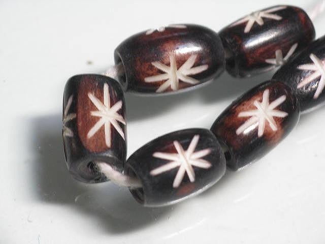 TOKO-BEADS AB196-22N Bone bead (strand) 5~7mm AB196-22N ボーンビーズ（連） 5~7mm Asian bead & African bead  Handmade,Lampeork,bead,asia,india,ethnic,parts,accessory,beads とんぼ玉,ビーズ,トンボ玉,アジア,インド,エスニック,手作り,パーツ,アクセサリー