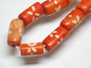 TOKO-BEADS AB197-04N Bone bead (strand) 5~7mm AB197-04N ボーンビーズ（連） 5~7mm Asian bead & African bead  Handmade,Lampeork,bead,asia,india,ethnic,parts,accessory,beads とんぼ玉,ビーズ,トンボ玉,アジア,インド,エスニック,手作り,パーツ,アクセサリー
