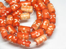 TOKO-BEADS AB197-04N Bone bead (strand) 5~7mm AB197-04N ボーンビーズ（連） 5~7mm Asian bead & African bead  Handmade,Lampeork,bead,asia,india,ethnic,parts,accessory,beads とんぼ玉,ビーズ,トンボ玉,アジア,インド,エスニック,手作り,パーツ,アクセサリー