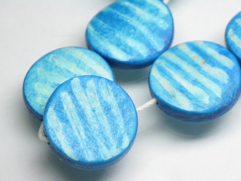 TOKO-BEADS AB199-01N Bone bead (strand) 20mm AB199-01N ボーンビーズ（連） 20mm Asian bead & African bead  Handmade,Lampeork,bead,asia,india,ethnic,parts,accessory,beads とんぼ玉,ビーズ,トンボ玉,アジア,インド,エスニック,手作り,パーツ,アクセサリー