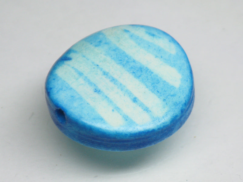 TOKO-BEADS AB199-01S Bone bead 20mm AB199-01S ボーンビーズ 20mm Asian bead & African bead  Handmade,Lampeork,bead,asia,india,ethnic,parts,accessory,beads とんぼ玉,ビーズ,トンボ玉,アジア,インド,エスニック,手作り,パーツ,アクセサリー